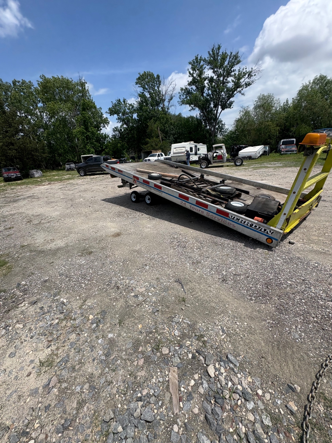 2008 Bed Jerr-Dan Roll Back Aluminum w/ Wheel Lift